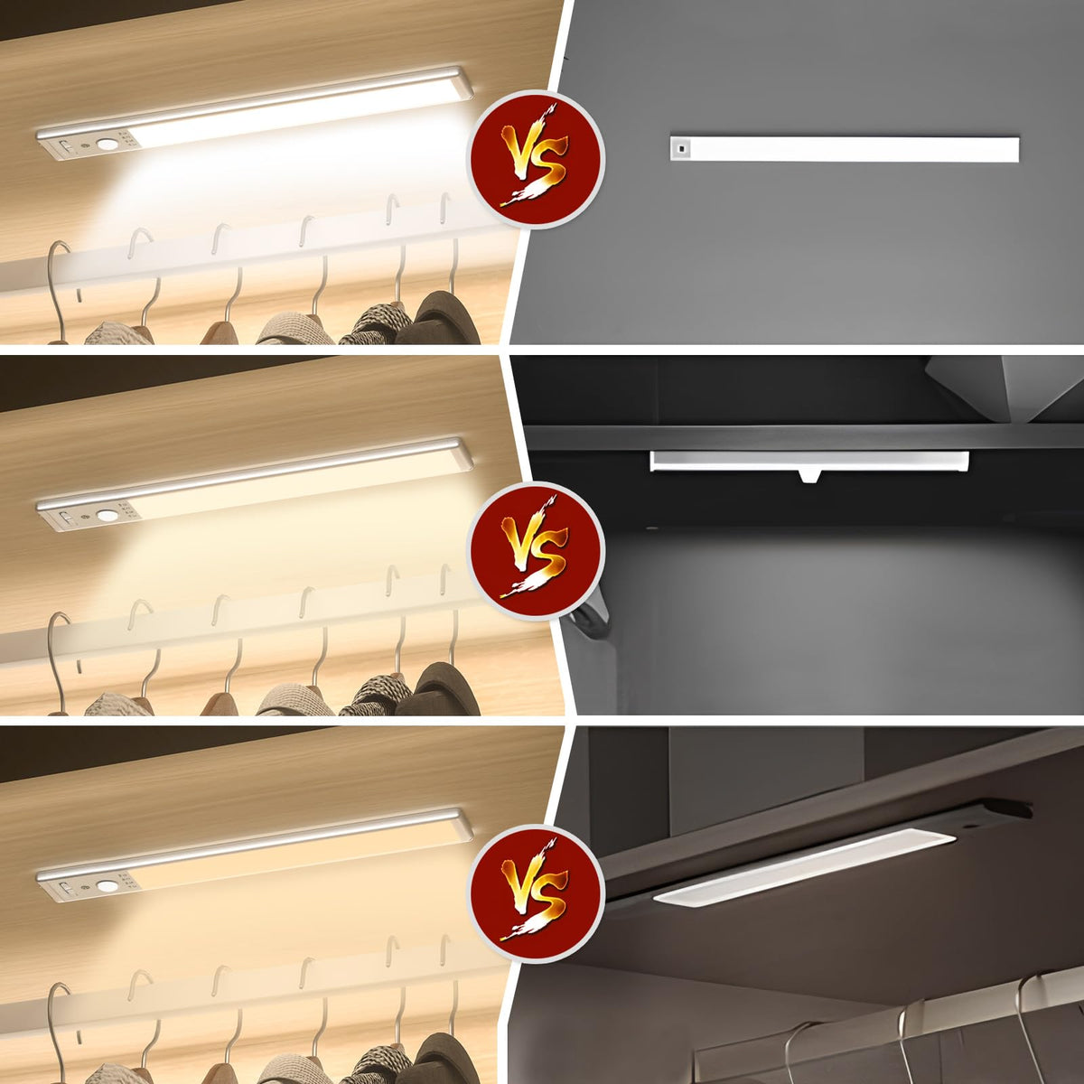 CPFLITA three color temperatures 3000K-6000K for warm to cool ambiance.