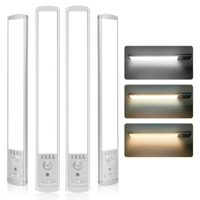 CPFLITA under cabinet light 4-pack with magnets for quick, tool-free kitchen lighting.