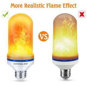 CPPSLEE LED flame bulb porch ambience enhances outdoor décor