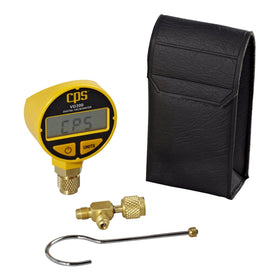 CPS VG200 digital vacrometer microns display for precise evacuation readings