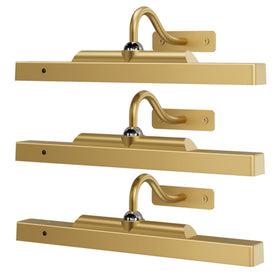 Craftersmark Gallery Lights 12-inch magnetic joint for precise art positioning.
