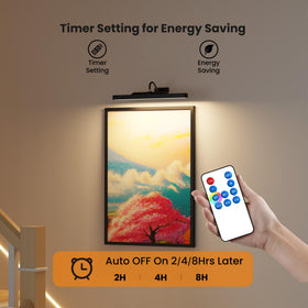 Craftersmark 5000mAh battery powers long-lasting lighting sessions.