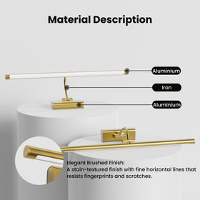 Craftersmark durable metal construction provides a premium look.