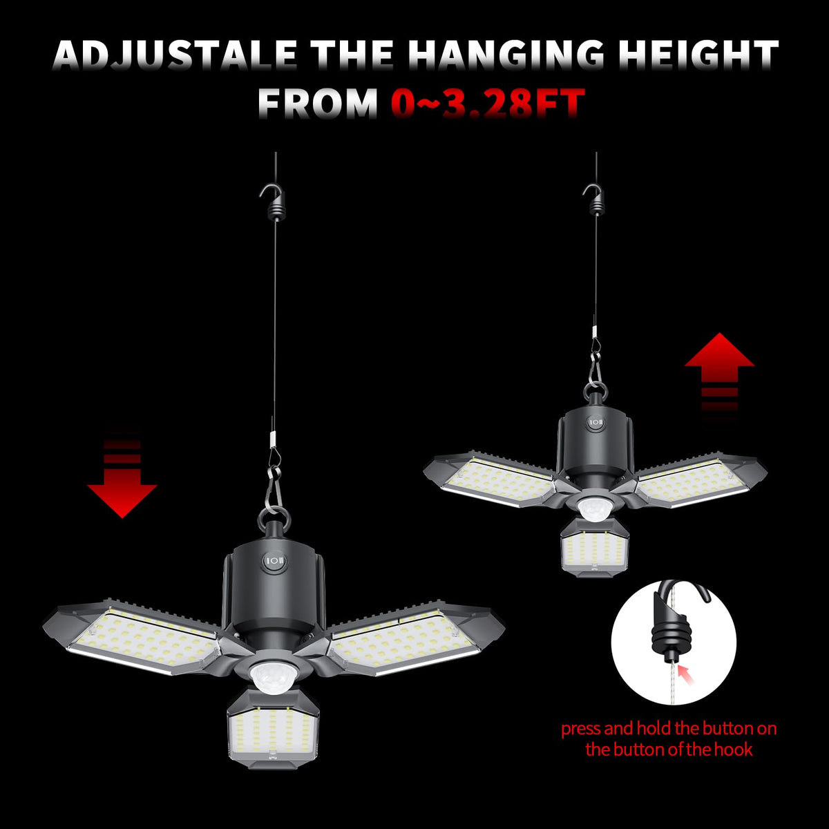 Craftersmark plug-and-play 3.28ft cable enables flexible installation.