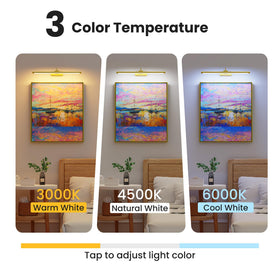 Craftersmark wireless light with remote control enables easy adjustments.