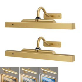 Craftersmark wireless picture lights illuminate wall art gracefully
