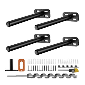 Crafterspirit invisible floating bracket 6inch supports sleek hidden shelves.