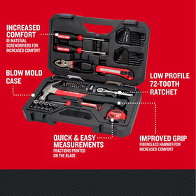 CRAFTSMAN 1-4-inch drive ratchet for tight space work.