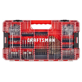 Craftsman 140pc impact bit set case for organized storage