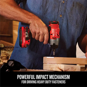 CRAFTSMAN 20V MAX Impact Driver Kit handling large fasteners with ease.