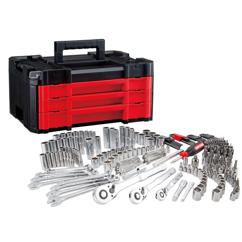 Craftsman 262-piece mechanic tool set for versatile garage tasks.