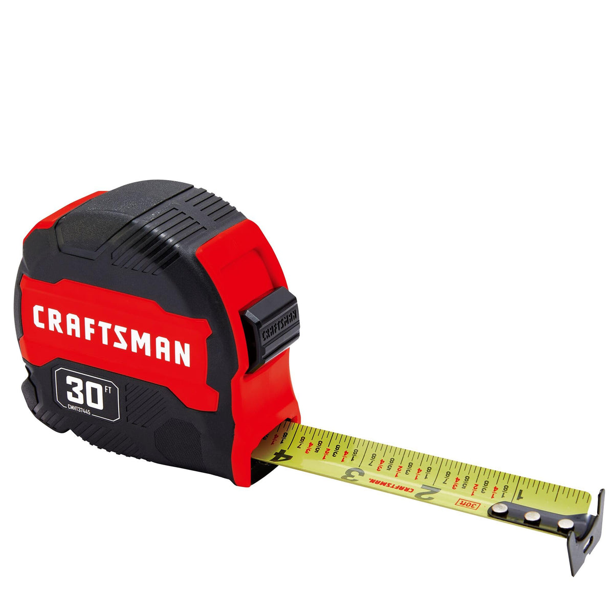 Craftsman 30ft tape measure wide blade 1-1/8in enables quick long readings