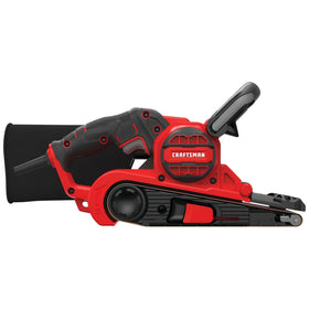 CRAFTSMAN CMEW213 belt sander optimized for edge and face finishing tasks.