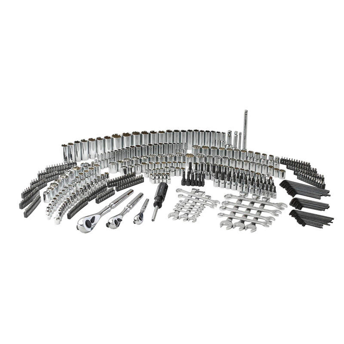 Craftsman 450-piece tool set magnetic handle for easy nut installation