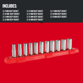 Craftsman 6-point deep metric socket for better access