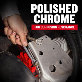 Craftsman 90-tooth box end enables precise engagement in tight spaces.