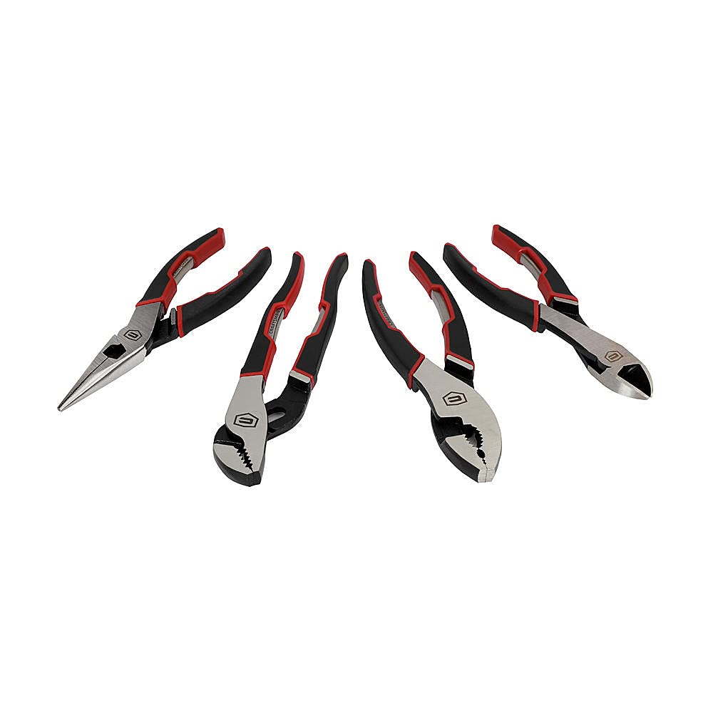 CRAFTSMAN 928070 slip-joint pliers demonstrate compact grip for tight spaces