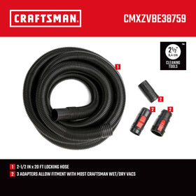 Craftsman adapters securing fit with POS-I-LOCK system for reliable connection