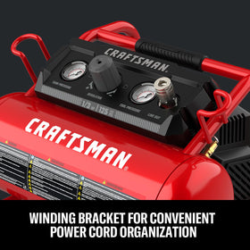 CRAFTSMAN 1/3 HP motor delivering steady airflow for light projects
