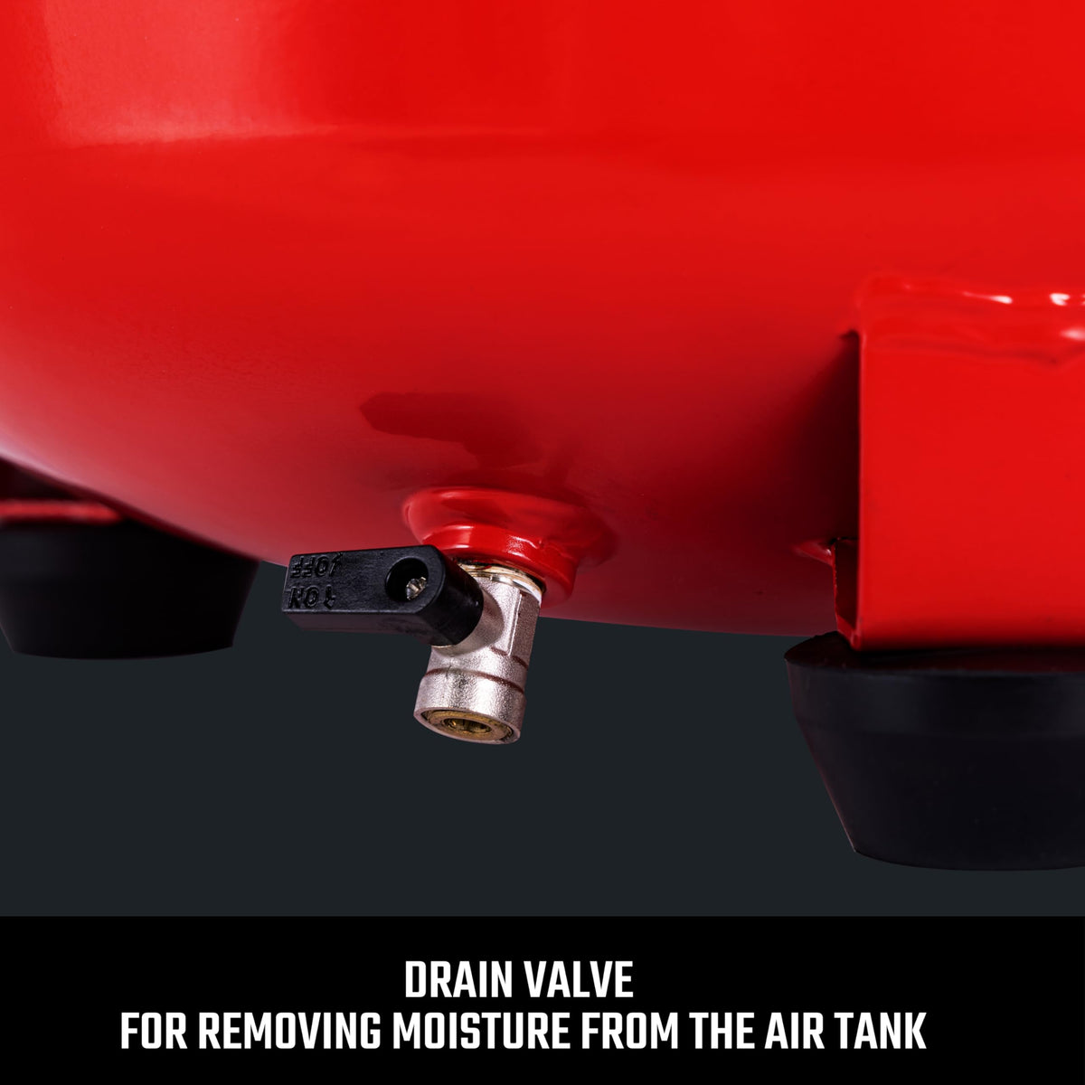Craftsman oil-free motor ensures low maintenance and quick startup.