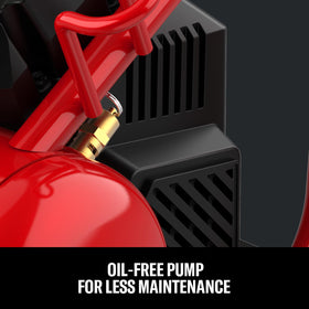 CRAFTSMAN 2-gallon unit ideal for workshop, garage, and on-site use