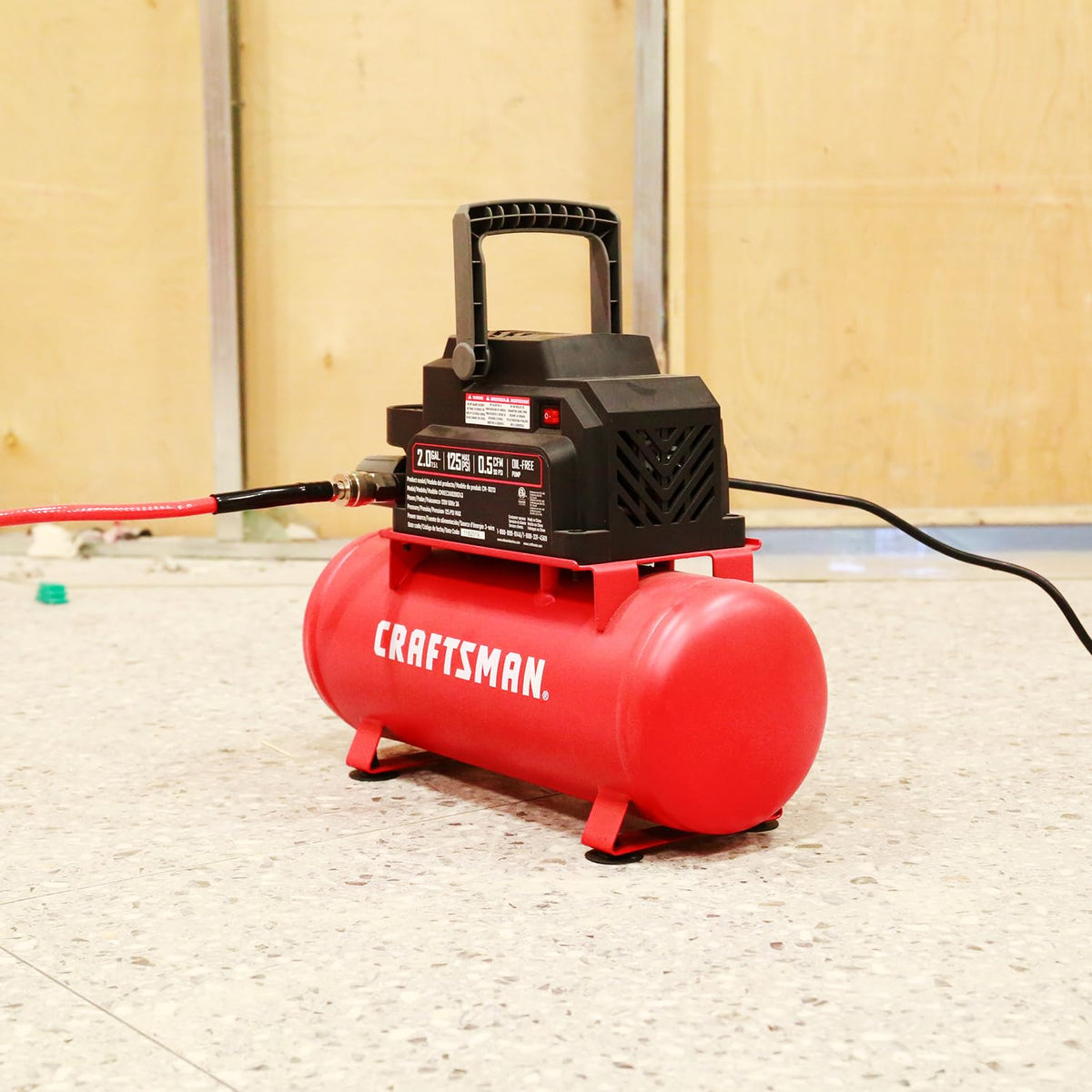 Craftsman CMXECXA0200243 ball-valve close-up shows precise control
