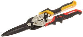 Craftsman Aviation Snips straight long cut for clean, precise 18 ga cuts