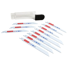 Craftsman bi-metal blades offer long life and durability for tough materials