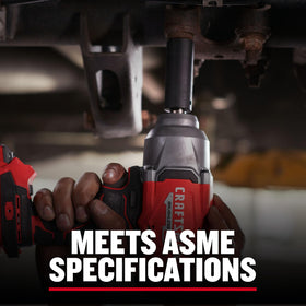 CRAFTSMAN black oxide finish provides corrosion resistance for tough tasks.