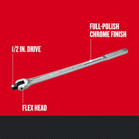 Craftsman breaker bar with 180-degree head rotation for multi-angle access