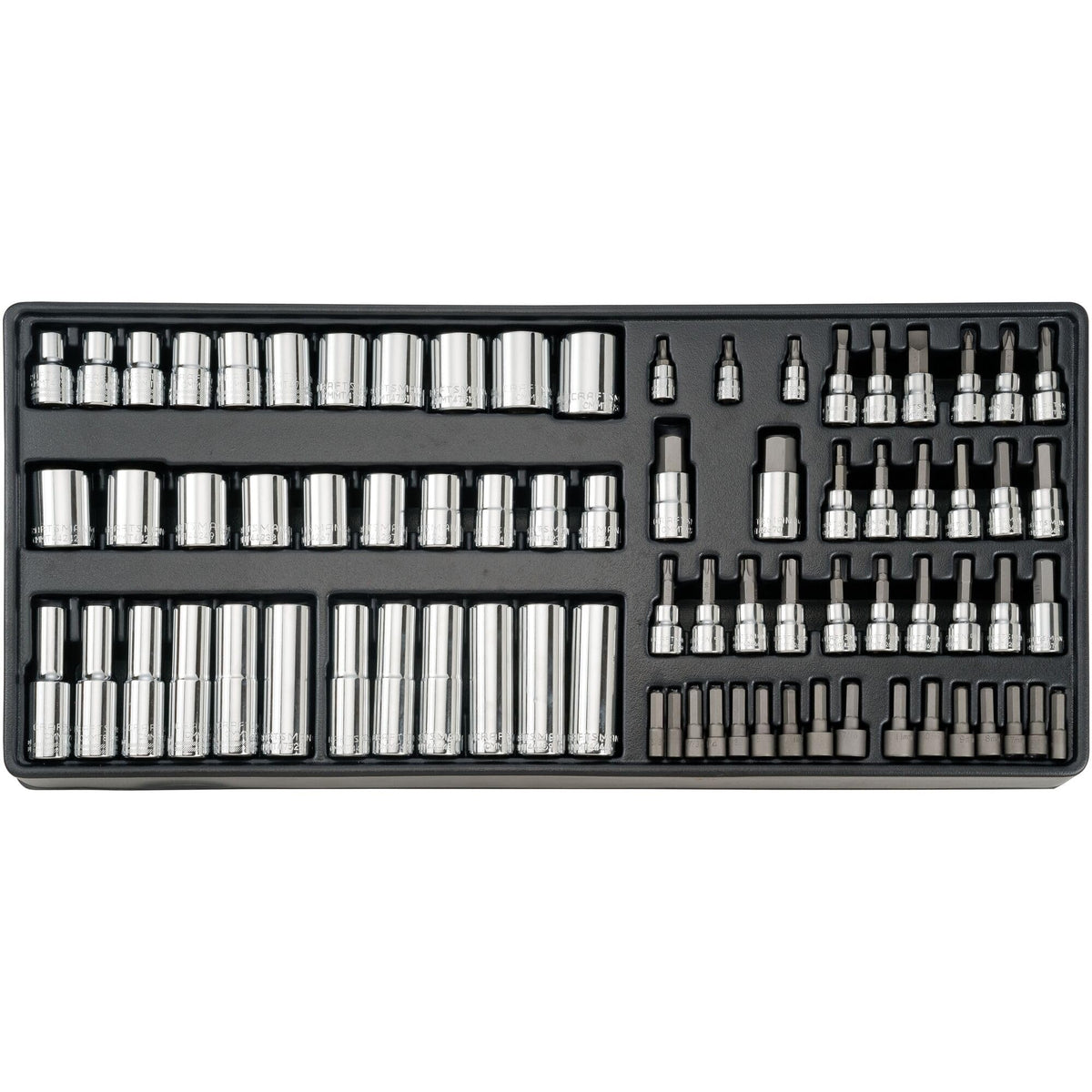 Craftsman chrome finish tools resist corrosion for lasting durability.
