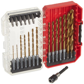 Craftsman CMAM3211 titanium nitride coated drill bits for longer life