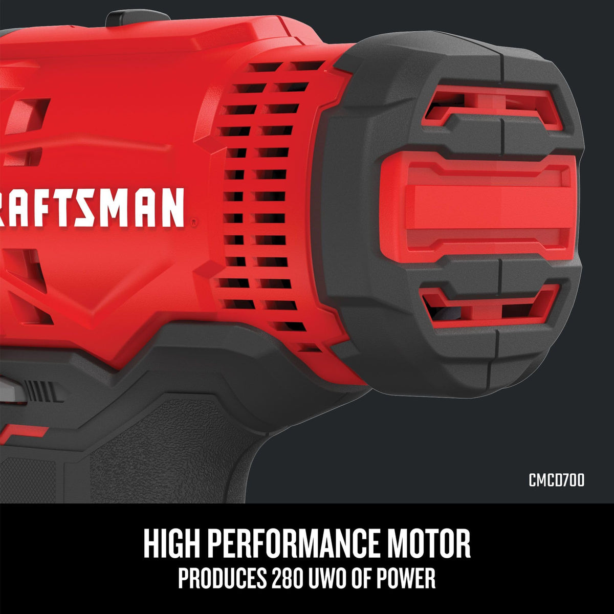 Craftsman CMCK200C2 compact over-molded handle for tight spaces