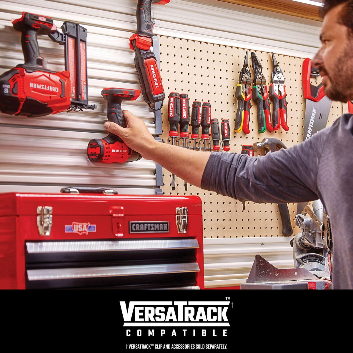 Craftsman CMCK200C2 LED work light improves visibility