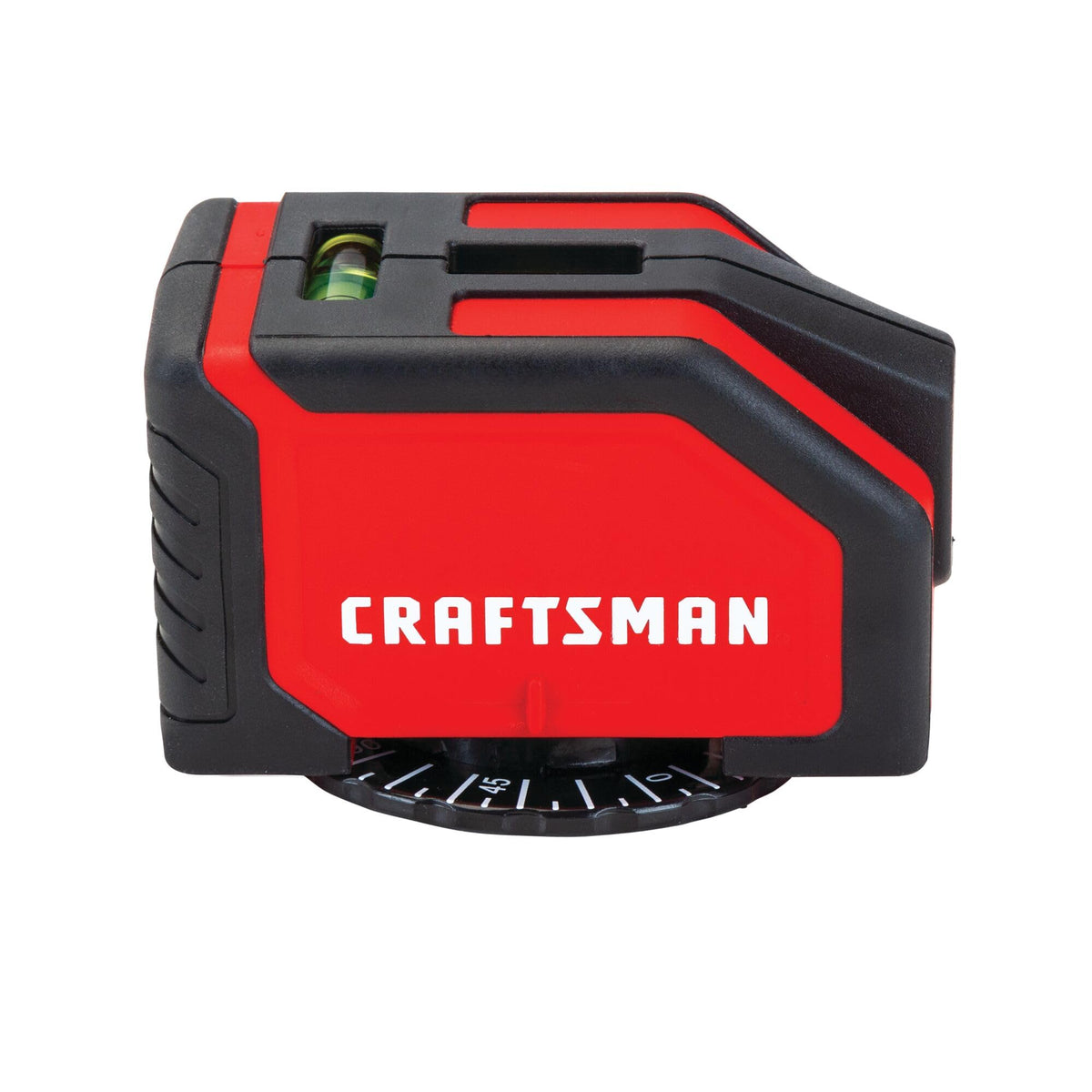 Craftsman CMHT77634 wall-mount laser setup for quick alignment