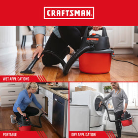 Craftsman CMXEVBE17250 crevice tool reaches tight spaces effectively.