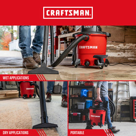 CRAFTSMAN CMXEVBE17590 oversized drain for quick liquid emptying