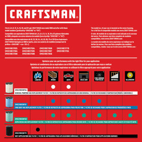 Craftsman CMXEVBE17595 cord organizer and quick storage