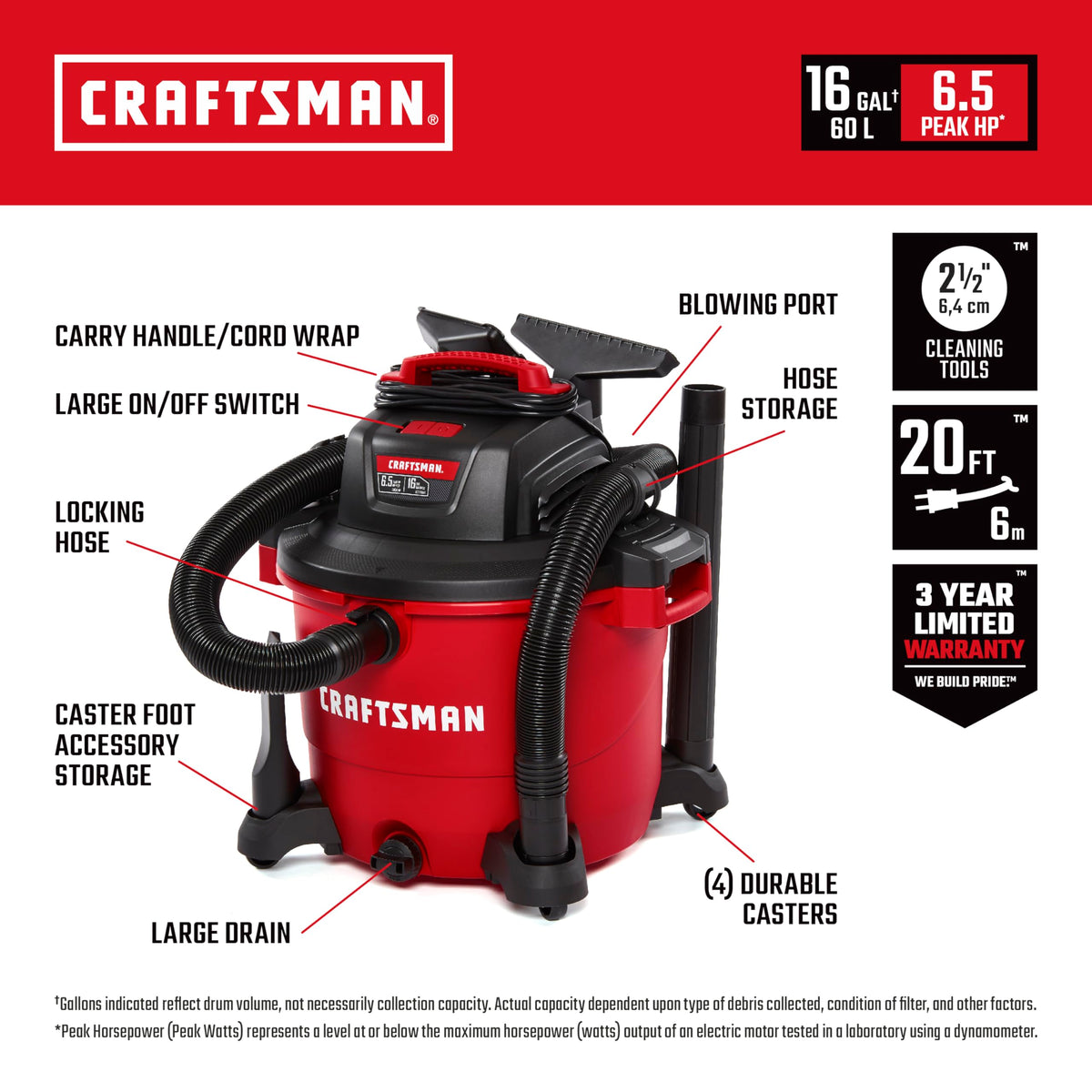 Craftsman CMXEVBE17595 dual-flex hose offers kink-resistant mobility for tough jobs