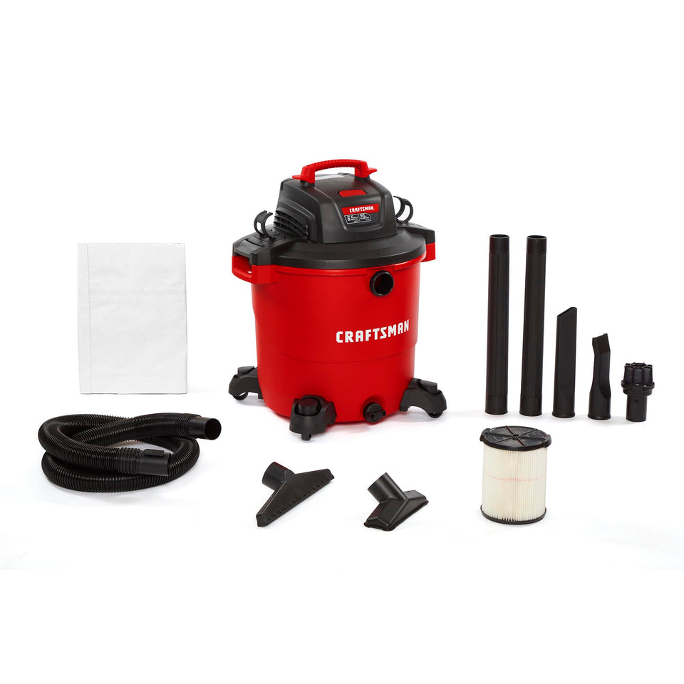 Craftsman CMXEVBE17596 drum for tackling large messes with extended capacity