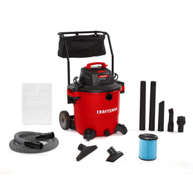 Craftsman CMXEVBE17656 cart-mobility for easy cleanup on stairs and uneven surfaces.