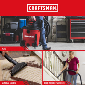 CRAFTSMAN CMXZVBE39970 captures drywall dust and cold ashes effectively.