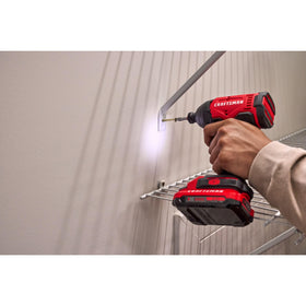 CRAFTSMAN compact design suits tight spaces and overhead tasks.