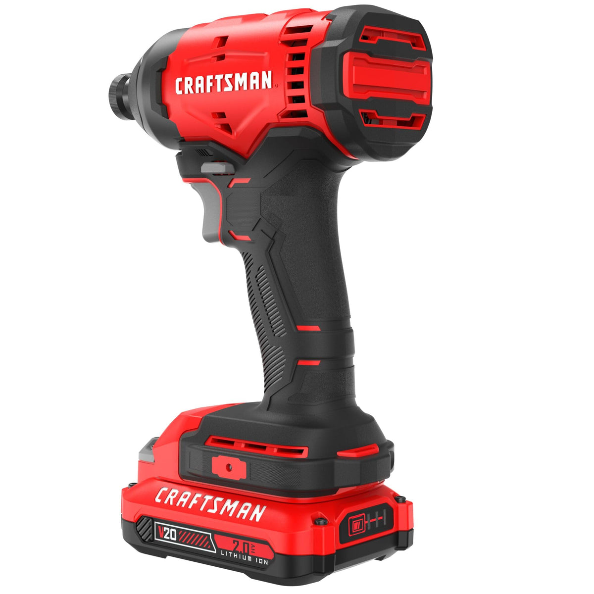 CRAFTSMAN VersaTrack-compatible storage enhances tool organization.