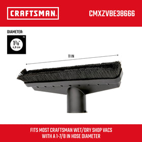 Craftsman floor brush attachment industrial-grade construction for heavy use