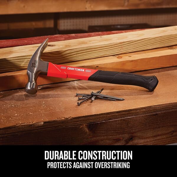 CRAFTSMAN 20oz general-purpose hammer ready for a range of projects.