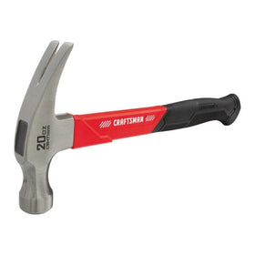 CRAFTSMAN 20oz hammer with overstrike protection for longer life.