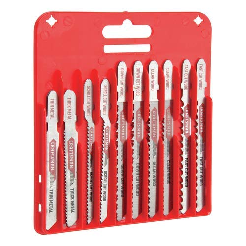 Craftsman CMAJ1SET13 blade pack ready for versatile wood and metal cuts.