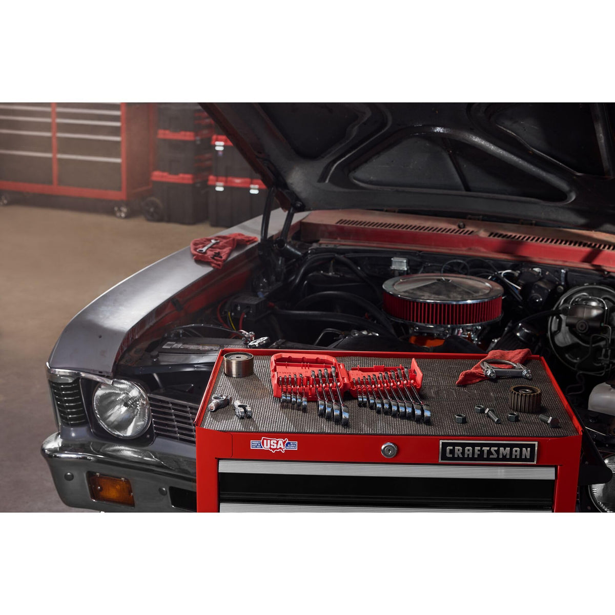Craftsman full lifetime warranty gives lasting confidence.