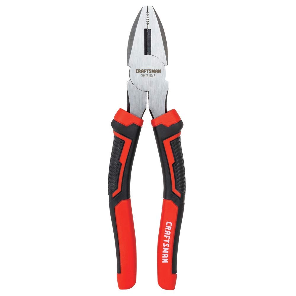 CRAFTSMAN Linesman Pliers 8-inch with chrome finish for lasting corrosion resistance and durability